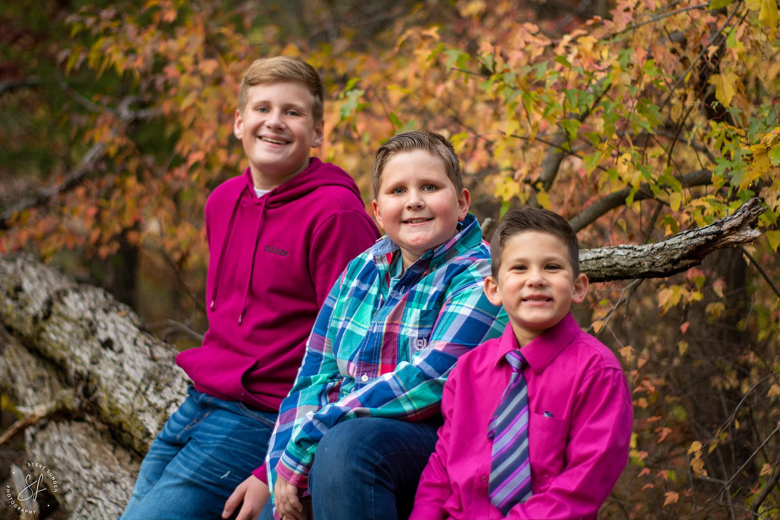 Fall family session Steve Lunden Photography